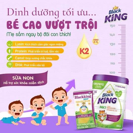 DINH DƯỠNG TỐI ƯU CHO BÉ CAO VƯỢT TRỘI…